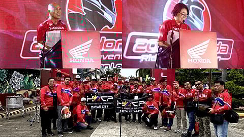 HONDA riders down south enjoy the convention.