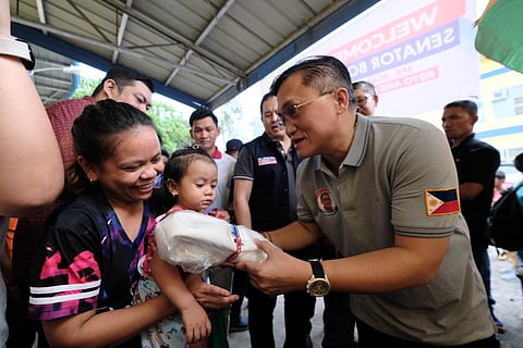 BONG Go has drawn attention to the rice in maternal deaths in Northern Mindanao.