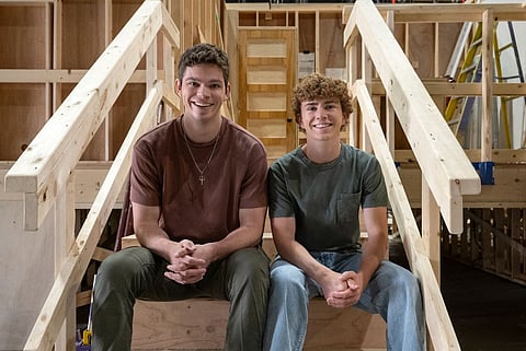 Daniel Diemer and Walker Scobell.