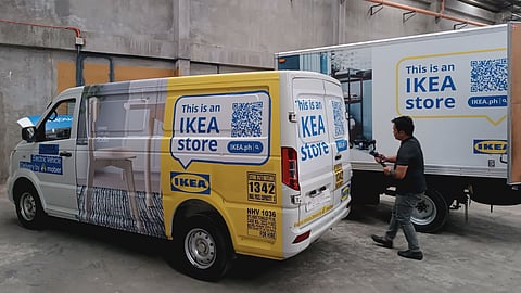 Mober IKEA EV delivery services
