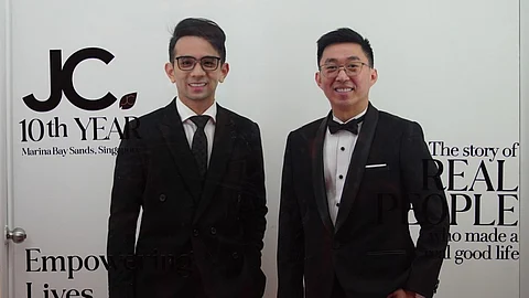 JC founders and franchise kings, president and CEO Jonathan So and vice president and CFO Carlito Macadangdang.