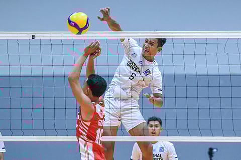 Buds Buddin leads the way in NU’s straight-sets win over EAC to remain unbeaten in the V-League Men’s Collegiate Challenge.