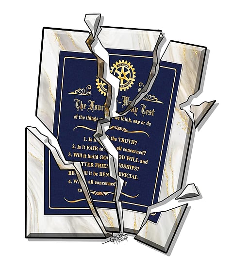 Rotary’s 4-Way-Test challenged