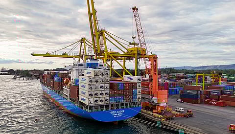 SITC Haode makes its maiden call at the Mindanao Container Terminal.
