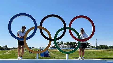 FILIPINAS in Paris, Bianca Pagdanganan (left) and Dottie Ardina, gun for Olympic medal.