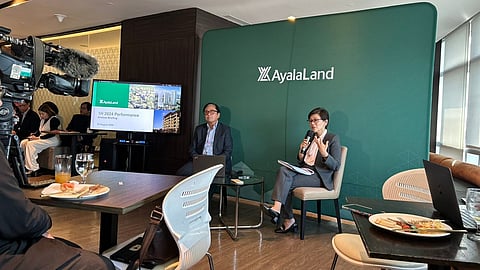 ALI Chief Finance Officer Augusto D. Bengzon and ALI President and CEO Anna Ma. Margarita Bautista-Dy