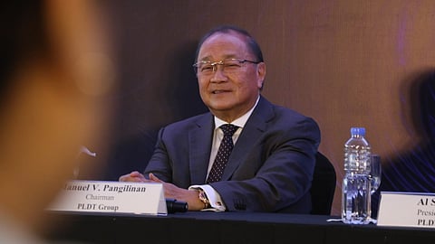 (FILE PHOTO) PLDT chairman Manuel V. Pangilinan