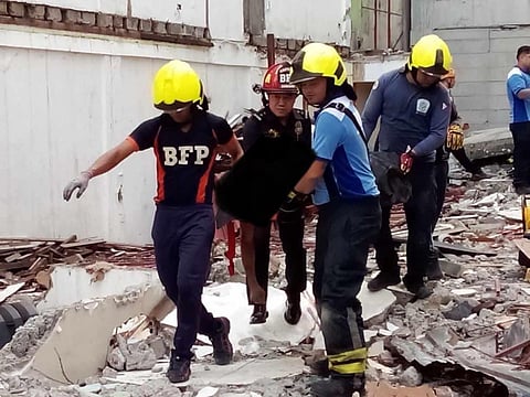 Construction worker killed in Makati firewall collapse