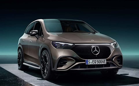 THE EQE SUV is a luxury EV.