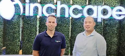 ALEX Hammet (left) and Frankie Ang have steered Inchcape through its infancy here.