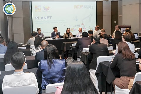 EXPERTS and audience share insights during the ‘Planet’ session at the Mindanao Development Forum in Davao City.