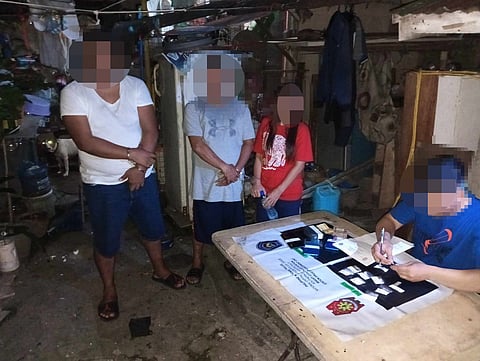 Makati police arrest three in buy-bust op