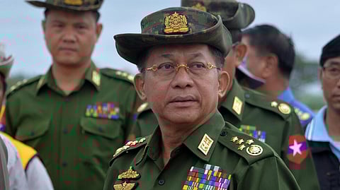 Myanmar's junta chief Min Aung Hlaing