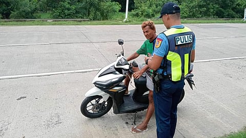 Suspect in motorcycle theft captured in Burgos, Ilocos Norte.