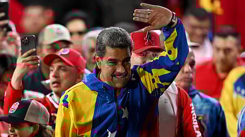 Venezuelan President Nicolas Maduro won re-election with 51.2 percent of votes, according to the electoral council (CNE), but the opposition disputed the official result