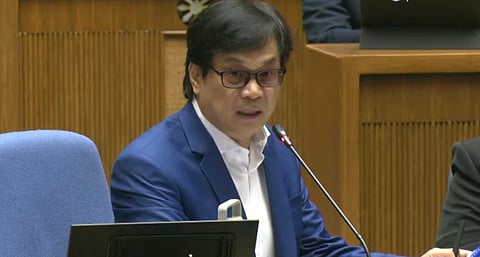 Interior and Local Government Secretary Benjamin Abalos Jr. at Thursday’s House budget hearing