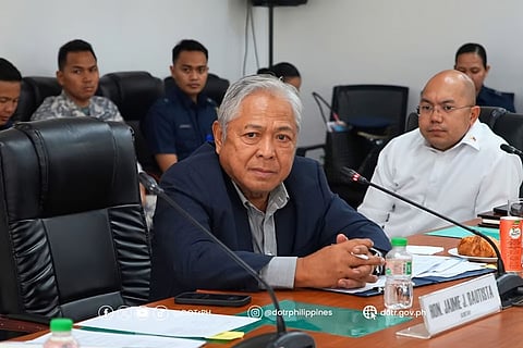 Transportation Secretary Jaime Bautista