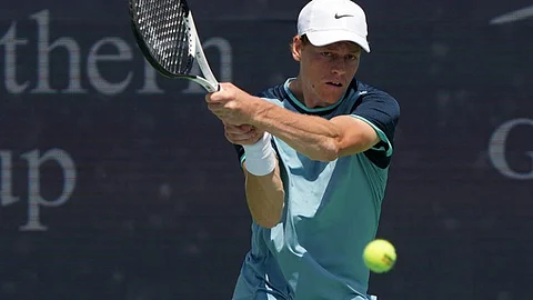 JANNIK Sinner kicks off his Cincinnati Open campaign with a masterful 6-4, 7-5 triumph over US qualifier Alex Michelsen.