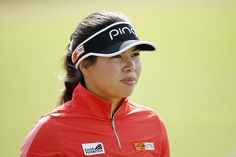 PAULINE del Rosario leads three other Filipinas in the Epson Tour event this weekend.