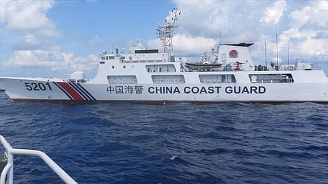 China protests PCG ship at Escoda Shoal