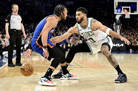 THE battle between Jalen Brunson’s New York Knicks and Jayson Tatum’s Boston Celtics will tip off the 2024-2025 NBA Season.