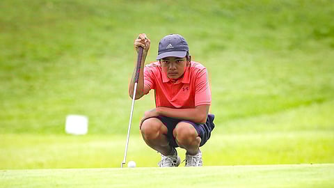 VITO Sarines looks to solidify his lead in the boys’ 10-12 category when he competes in the fifth leg of the ICTSI Junior PGT Luzon Series at the Luisita Golf and Country Club in Tarlac starting Tuesday.
