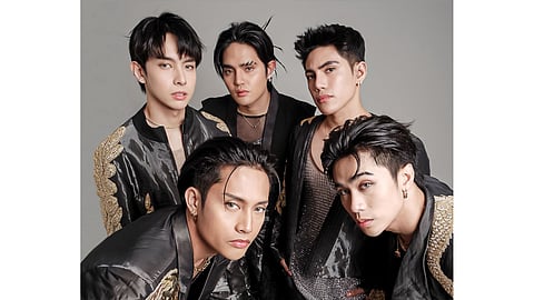 sb19 members Justin, Pablo, Stell, Josh and Ken.