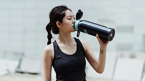 Staying well-hydrated aids digestion, keeps skin radiant, and helps flush out toxins.