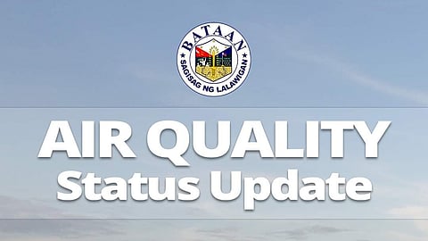 Governor Garcia warns of 'very unhealthy' air quality in Bataan