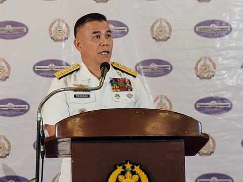 Navy spokesperson for WPS Rear Admiral Roy Vincent Trinidad (file photo by Lade Kabagani)