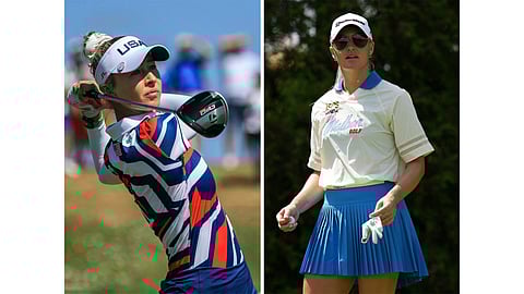 SPOTLIGHT is focused on World No. 1 Nelly Korda (left) and hometown bet Charley Hull at St. Andrews.