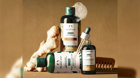 Body Shop’s iconic Ginger Shampoo.