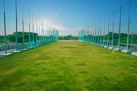 BW Driving Range has 24 bays.