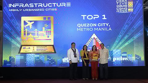 QC feted most competitive LGU for 4th straight time