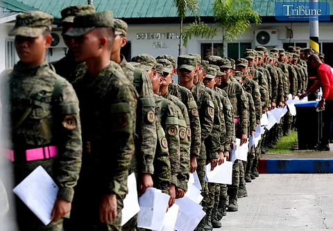 Philippine Army blood letting