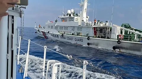 BFAR vessel comes under CCG strike