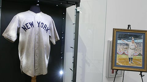 Babe Ruth jersey shatters record