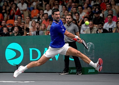 DJOKOVIC PASOK SA SECOND ROUND