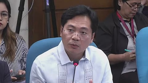CSC chair Karlo Nograles at Tuesday’s budget hearing before the House Committee on Appropriations.