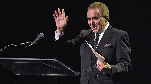 NEW YORK, NY - APRIL 18: Len Riggio speaks onstage during Jazz At Lincoln Center's 30th Anniversary Gala at Jazz at Lincoln Center on 18 April 2018 in New York City.
