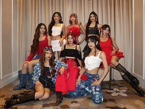 P-POP girl group BINI.