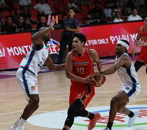 ARVIN Tolentino goes off for a career-high 51 points to lift NorthPort to a 135-109 win over Converge in the PBA Governors’ Cup on Thursday at the Ninoy Aquino Stadium.