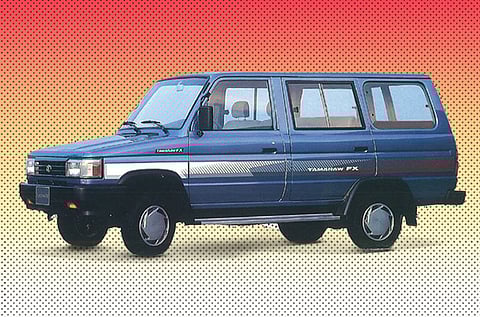 The trusty Tamaraw FX is still king on the arduous roads of Benguet.