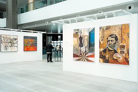 Five artists from various disciplines, chosen for their unique perspective and style, were selected from each country to participate in the exhibit.