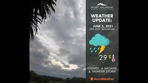 Ugly weather resets JPGT Malarayat opener