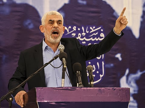 Hamas chief Yahya Sinwar was named in the charging document dated February 1
