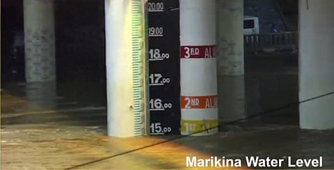 Marikina River levels normal