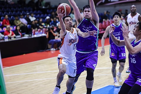 ANJO Caram provides the spark, helping Meralco book a 116-88 win over Converge in the PBA Governors’ Cup last night at the Smart Araneta Coliseum.