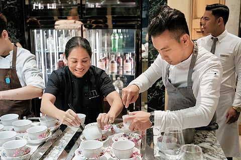 RENOWNED chefs Margarita Forés and Vicky Cheng.
