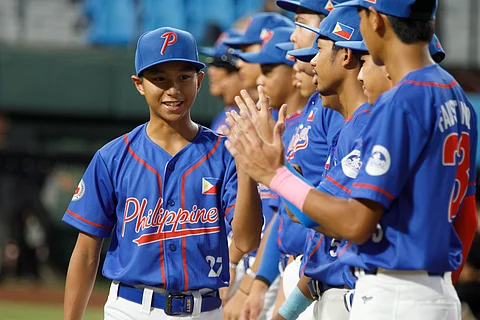 TYLER Tolentino (No. 27) and the Filipino batters aim to make an impact when they battle South Korea in the Super Round of the BFA XIII U18 Asian Baseball Championship at the Taipei Tianmu Baseball Stadium in Chinese Taipei.
